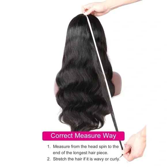 13*1 Lace Front Bob Body Wave Human Hair Wig - Picture 4 of 7